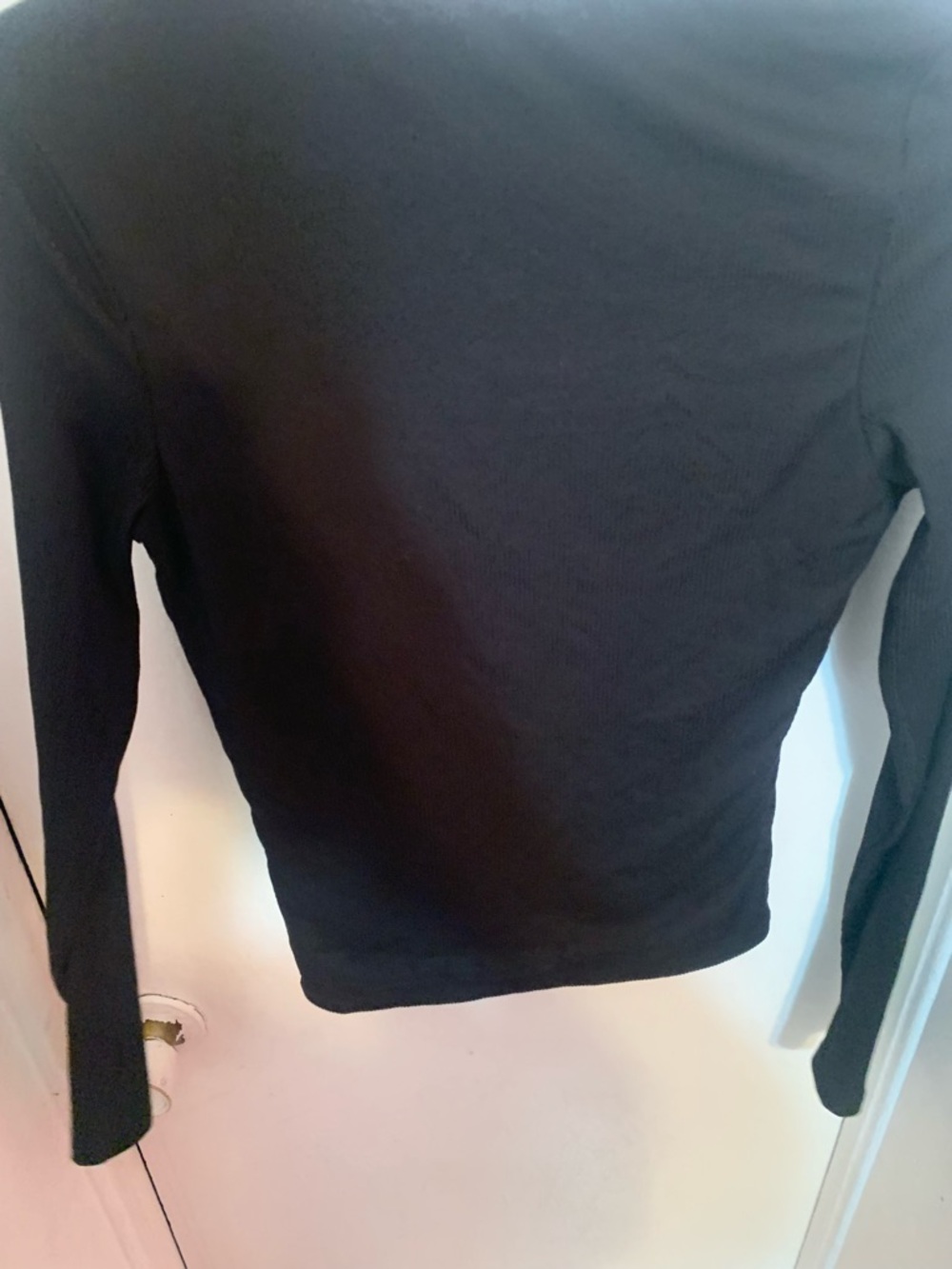 Classic Black Long Sleeve Top